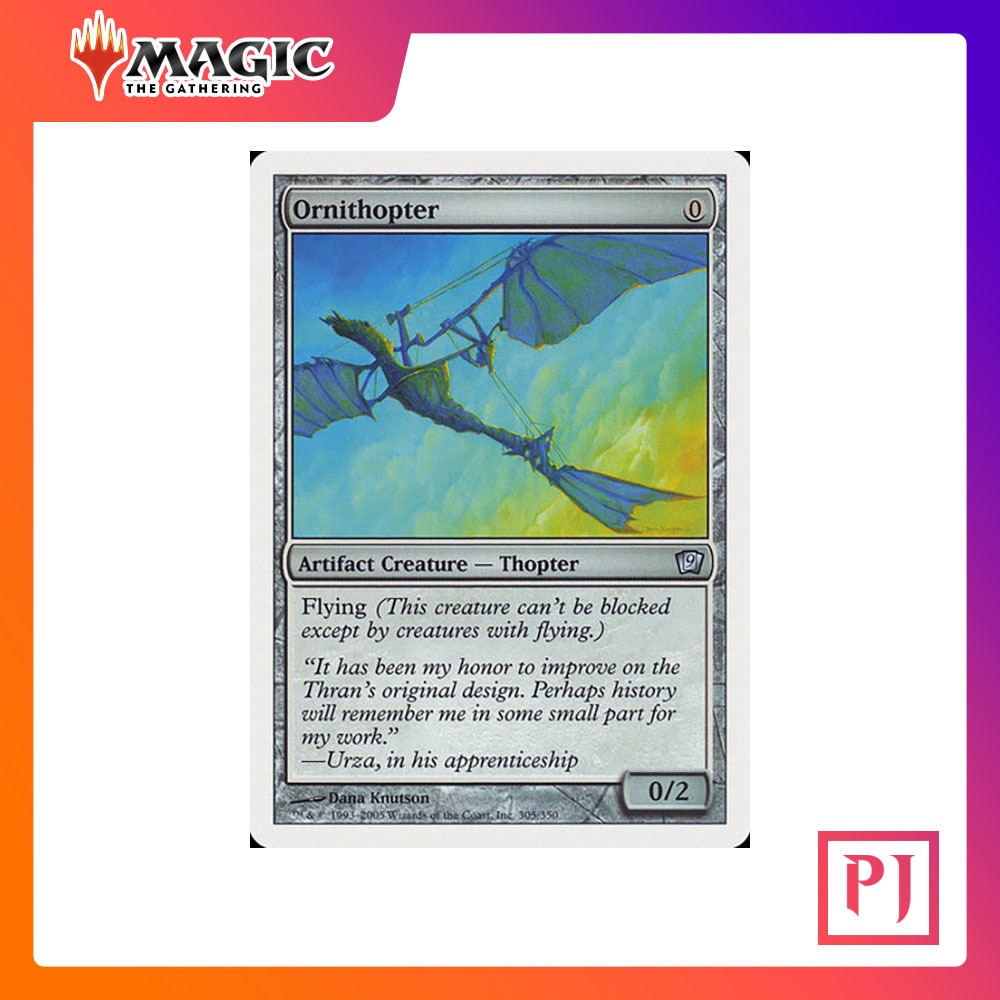 Foil Ornithopter Of Paradise - Retro Modern Frame - MTG Magic The Gathering Card (Near Mint)