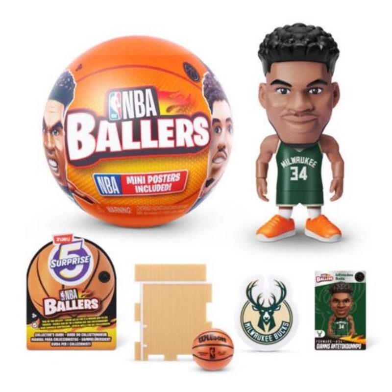 Zuru NBA Baller (x2 surprise ball per pack) | Shopee Thailand