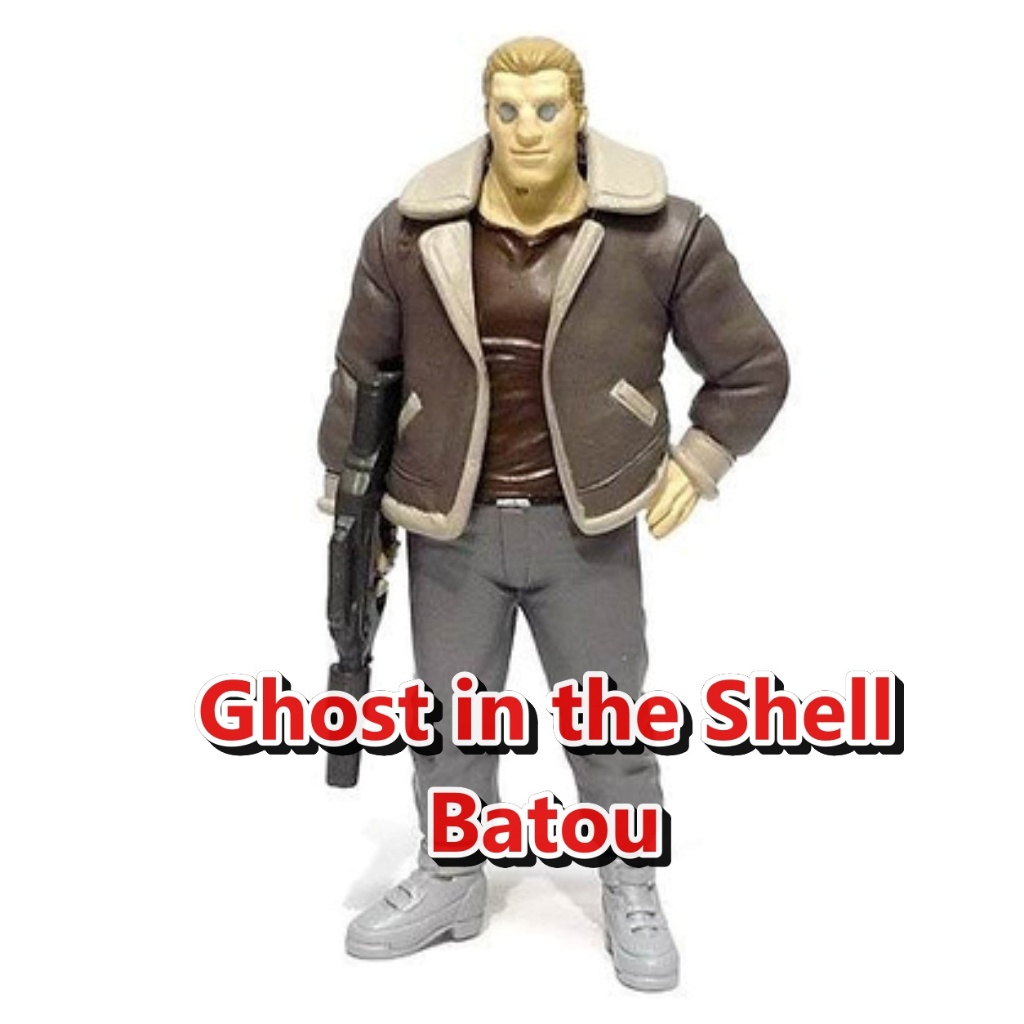 Batou บาตู Ghost in the Shell Bandai 2004 Figure 4
