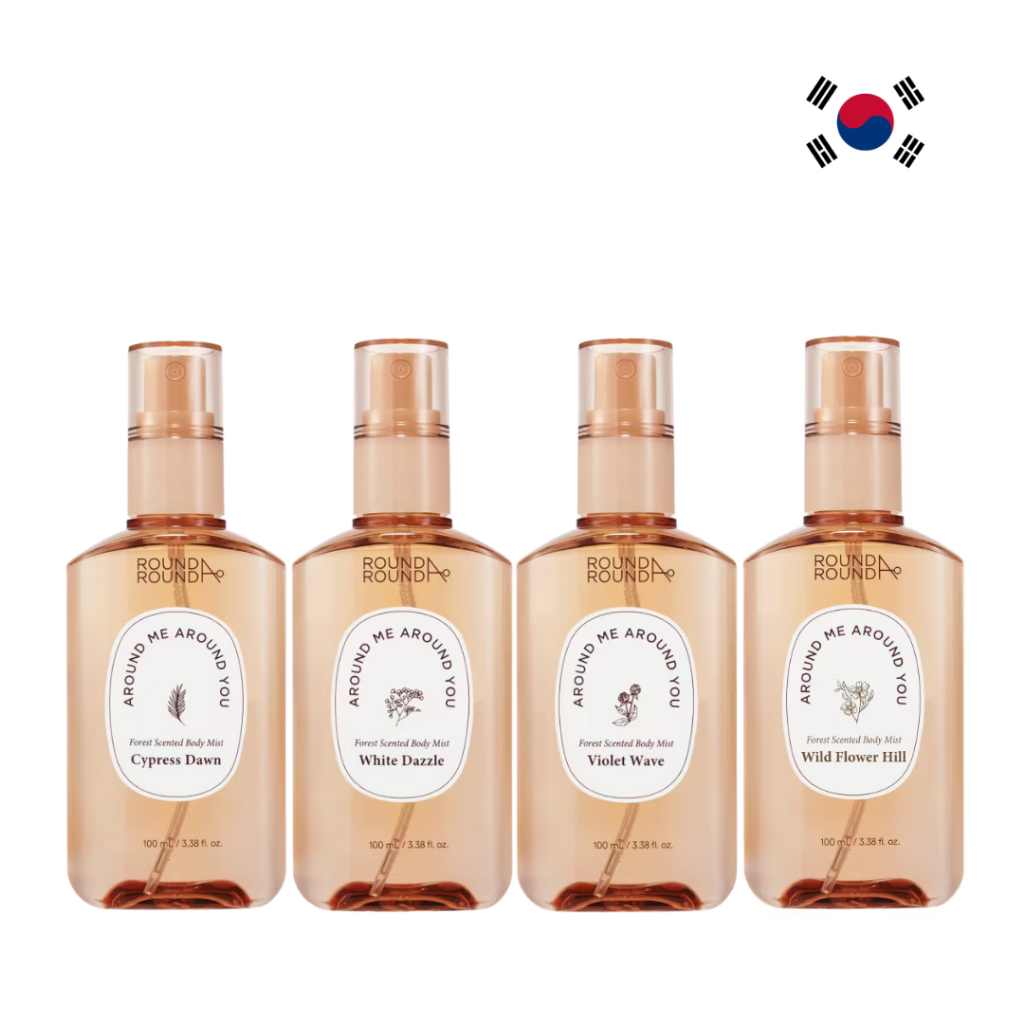 ROUND A'ROUND : Forest Scented Body Mist น้ำหอมกลิ่นพิเศษ มี 4 กลิ่น ...