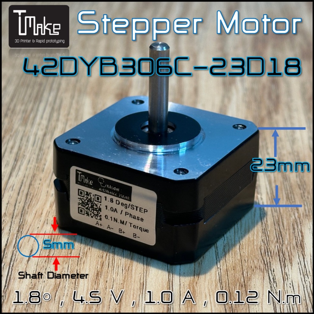 T Make Stepper Motor NEMA17 for 3D Printer | Shopee Thailand