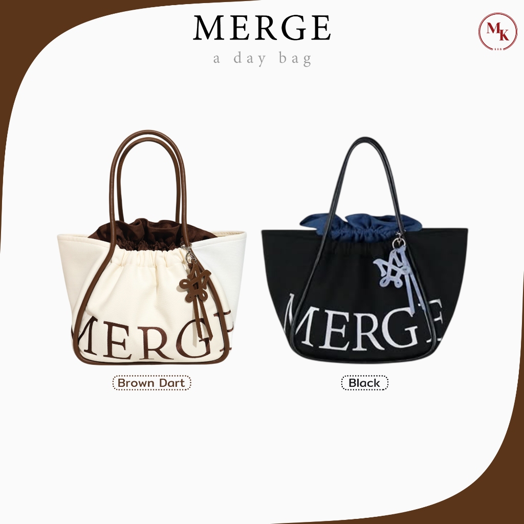 [พร้อมส่ง] Merge A Day Bag กระเป๋า ของแท้ | Shopee Thailand