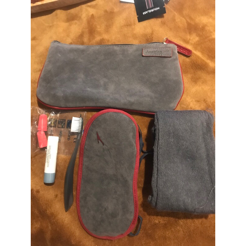 Amenity kit Australian อุปกรณ์ตามภาพจากชั้น business class | Shopee ...