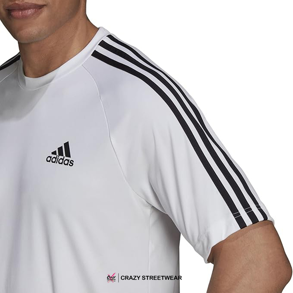 เสื้อยืด Adidas AEROREADY Sereno 3-Stripes ของแท้ 100% ( H28900 ...