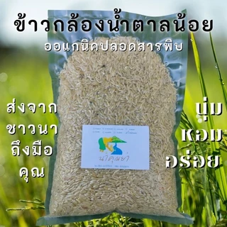 ถูกที่สุด👍ข้าวกล้องน้ำตาลต่ำ กข43 นาคุณย่า ข้าวน้ำตาลน้อย ออร์แกนิก ปลอดสารเคมี 🌾1 kg ส่งตรงจากชาวนาถึงมือคุณจากเชียงราย photo