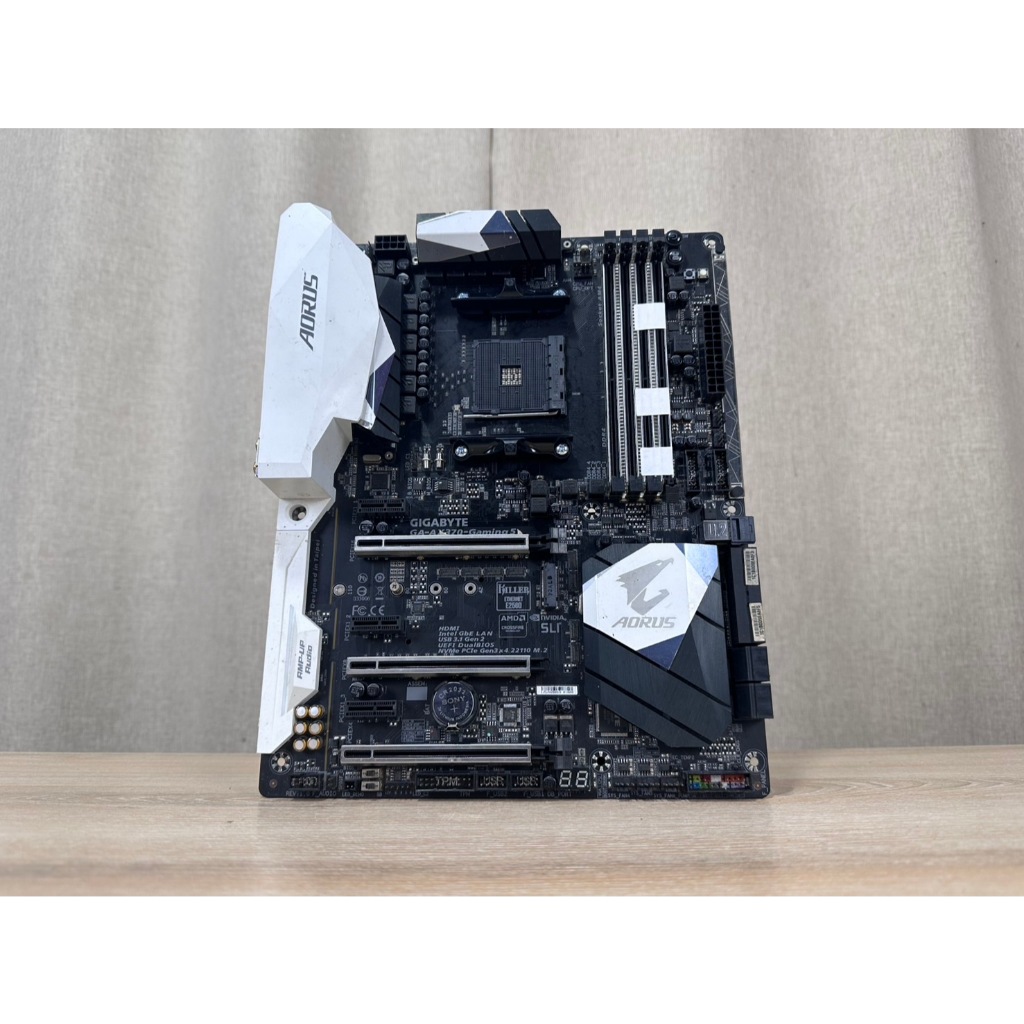 เมนบอร์ด (mainboard) GIGABYTE AX370 GAMING 5 ( SOCKET AM4 ) 1 MONTH ...