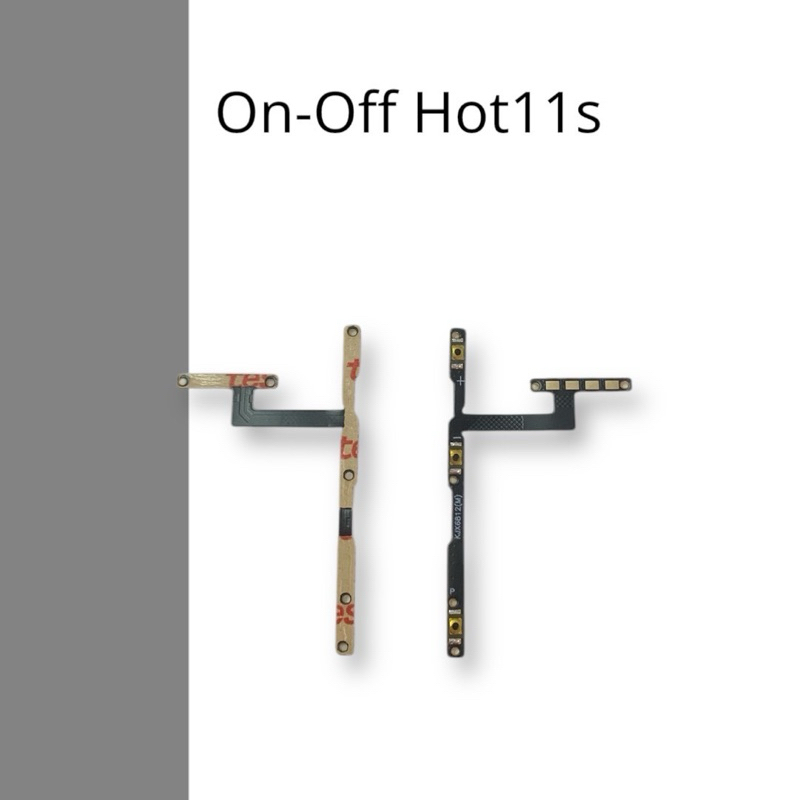 On-Off-Volum infinix Hot11s/ฮอท11เอส แพรเปิด-ปิด แพรเพิ่ม-ลดเสียง แพร ...