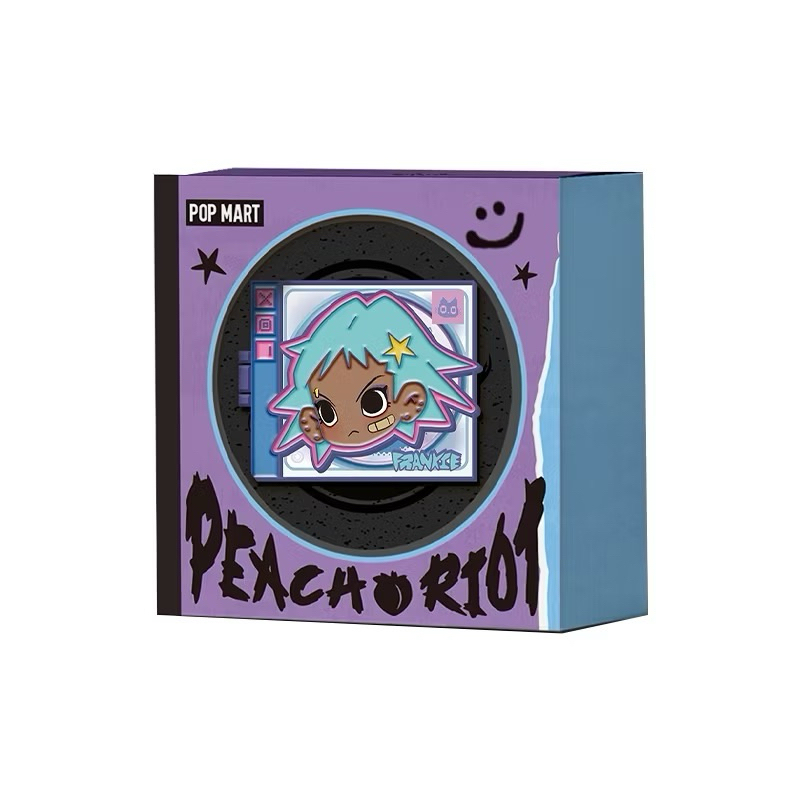 [พร้อมส่ง ใช้ส่วนลด30%ได้] POP MART Lil Peach Riot：Loading! Series-Pin ...