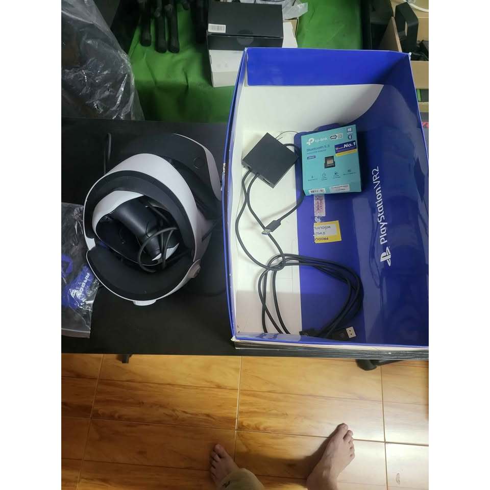 PSVR2 + PC adapter + bluetooth usb มือสอง สภาพ 80% | Shopee Thailand