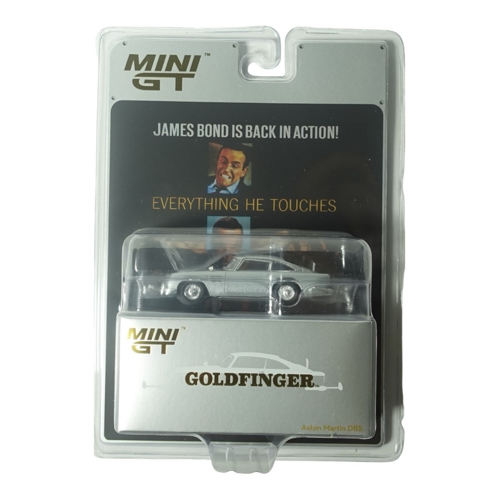 ÖN SATIŞ) Mini GT 1/64 Aston Martin DB5 James Bond "Goldfinger