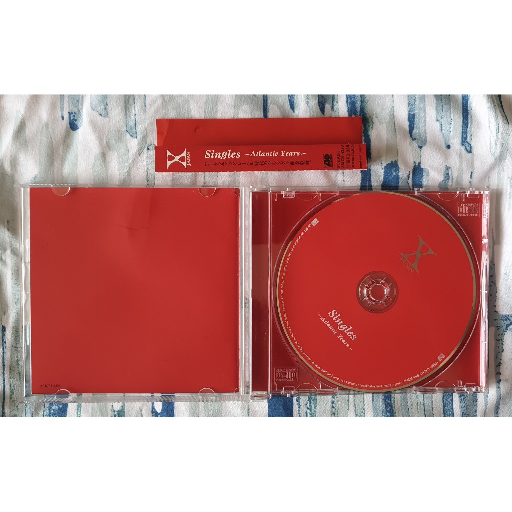 ซีดีเพลง CD X - Japan Album Singles Atlantic Years ขาย ซีดีเพลง วง