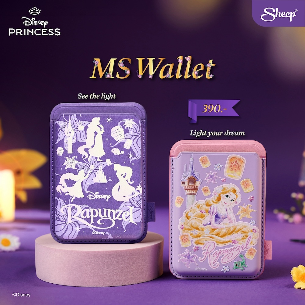[MS Wallet Rapunzel] Rapunzel Collection ที่ใส่บัตรแม่เหล็กแปะด้านหลัง ...