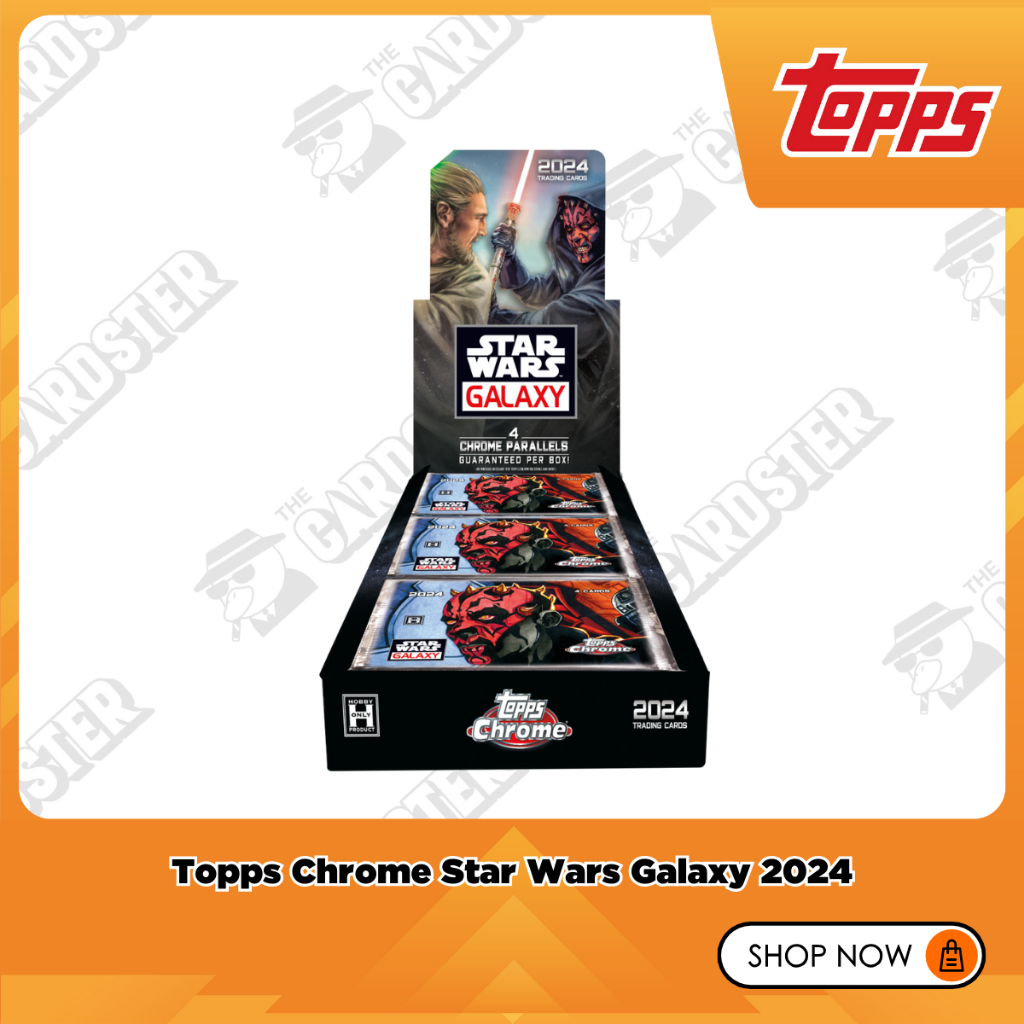(พร้อมส่ง) 2024 Topps Star Wars Chrome Galaxy กล่องน้องใหม่จักรวาลสตาร์