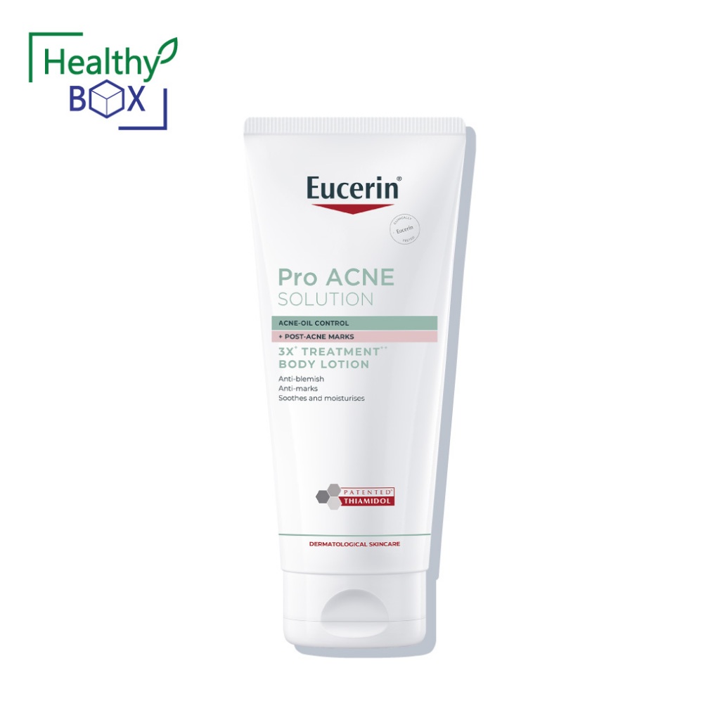 EUCERIN Pro Acne Solution 3x Treatment Body Lotion 200ml. ยูเซอริน โปร ...