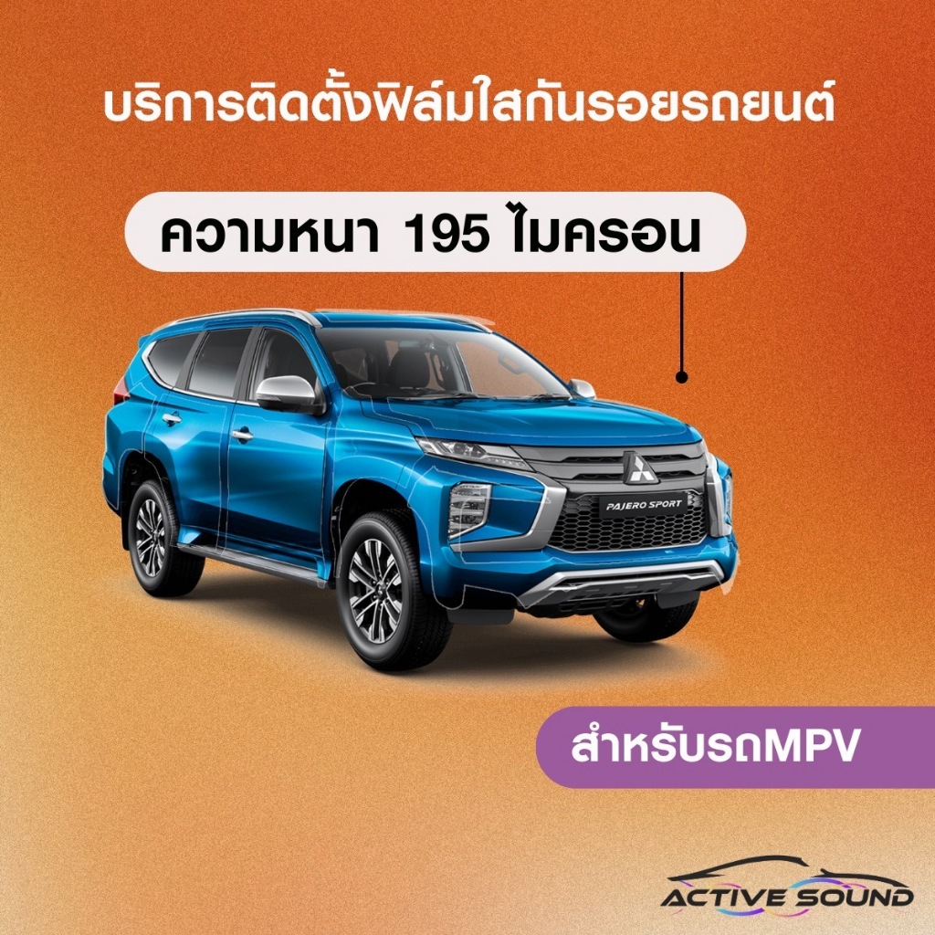 [สินค้ามีบริการติดตั้งจากผู้ขาย] Finnix film แรปใสกันรอย ขนาด 