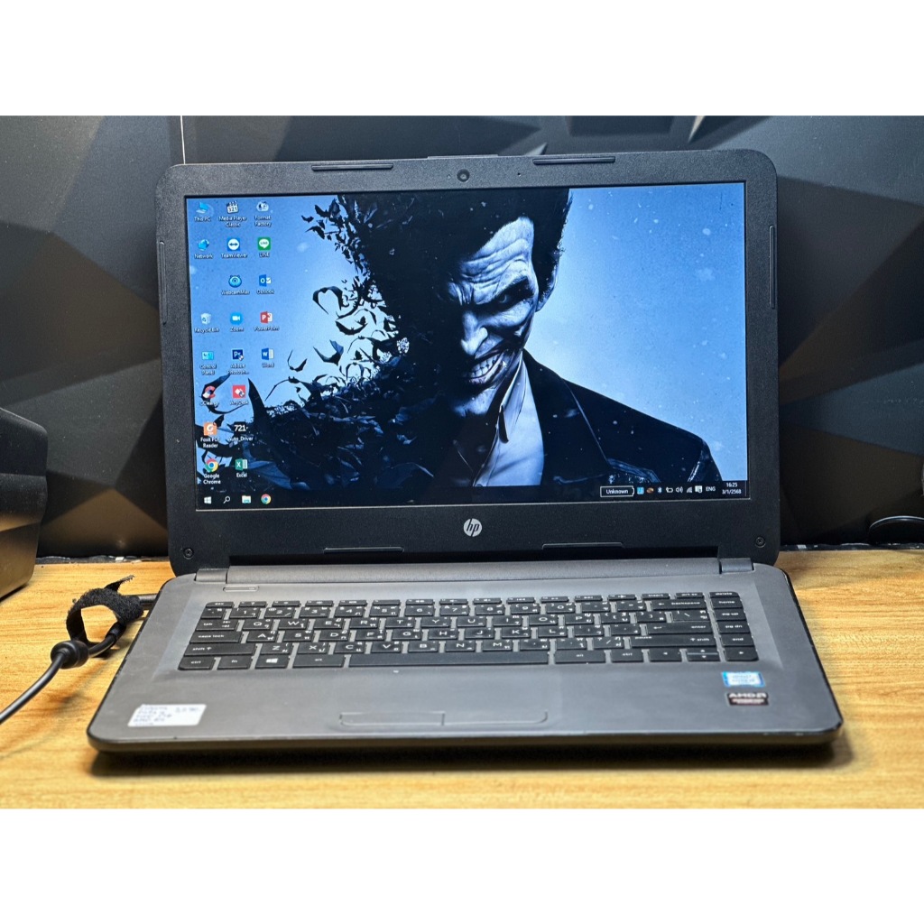 second hand notebook HP 14-ac102TX สเปก intel core i3-6006U (gen6) Ram ...