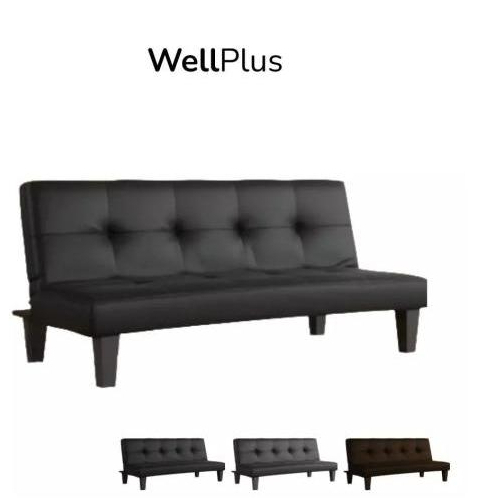 Wellplus โซฟาหนัง PVC ปรับนอน 140 ซม.