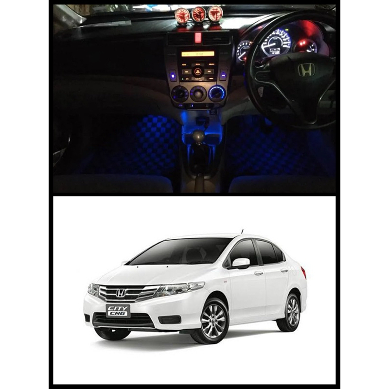 ไฟส่องเท้า Honda City gm2 ไฟส่องพื้น ไฟสร้างบรรยากาศ foot light มีหลอด ...