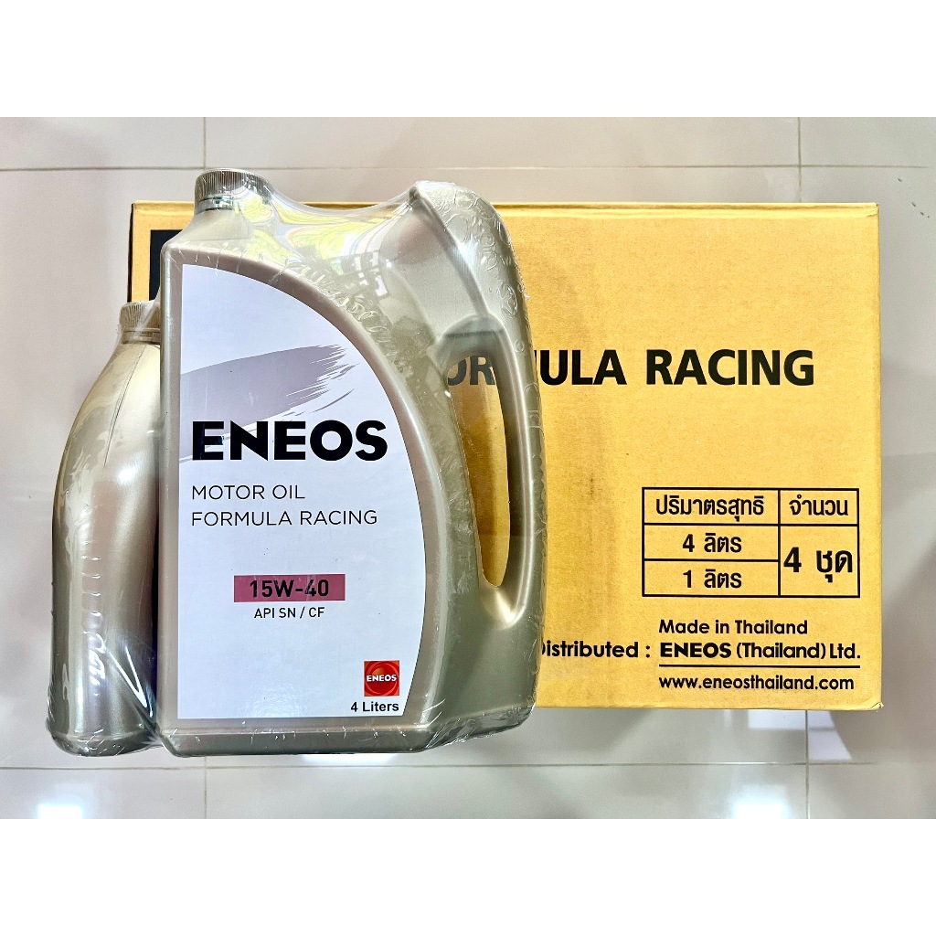 ENEOS MOTOR OIL FORMULA RACING 15W-40 น้ำมันเครื่องกึ่งสังเคราะห์ 1 ลัง ...