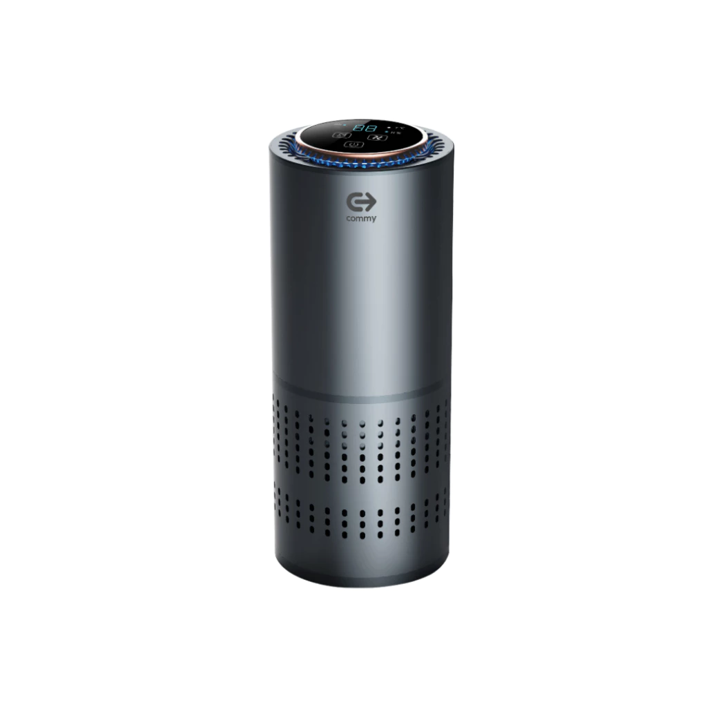 Commy เครื่องฟอกอากาศในรถยนต์ Car Air purifier เครื่องฟอกในรถ ไส้กรอง HEPA กรองฝุ่นในรถ รุ่น AP003