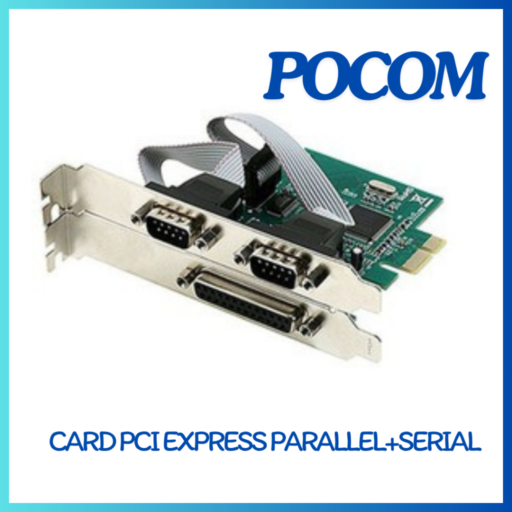 CARD PCI EXPRESS PARALLEL+SERIAL | Shopee Thailand