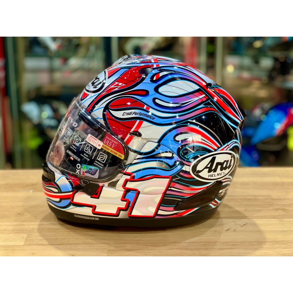 ARAI RX-7V EVO HAGA WSBK 2024 ยอดฮิตที่ใครๆก็แย่งกัน หมวกศูนย์ไทยมี มอก ...