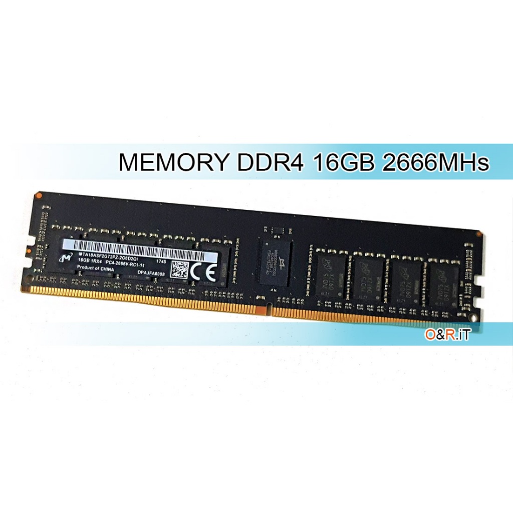 RAM 16GB DDR4 2666MHz ใส่คอม Desktop ทั่วไป เช่น CPU และ Mainboard ...