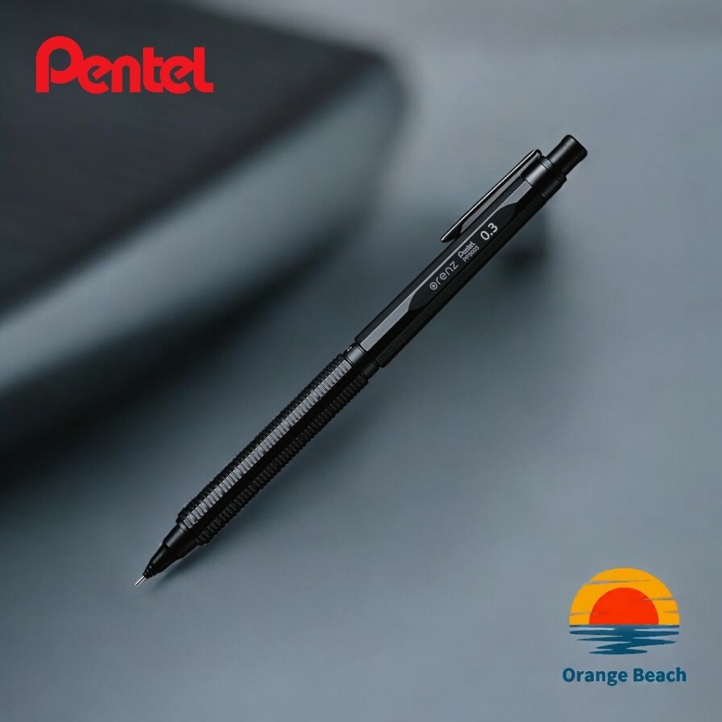Pentel Orenz Nero PP3003-A/ดินสอกดระดับพรีเมียม/ไม่ต้องกดซ้ำ/ญี่ปุ่นแท้ ...
