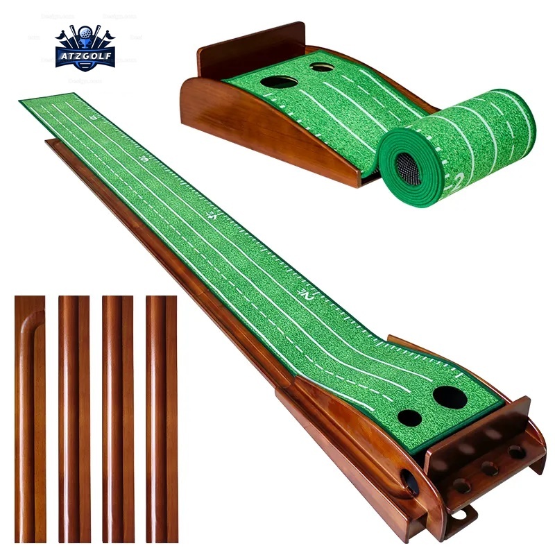 AMZ พรมซ้อมพัตต์ Golf Putting Trainer Mat 300 cm x 30 cm putting mat ...