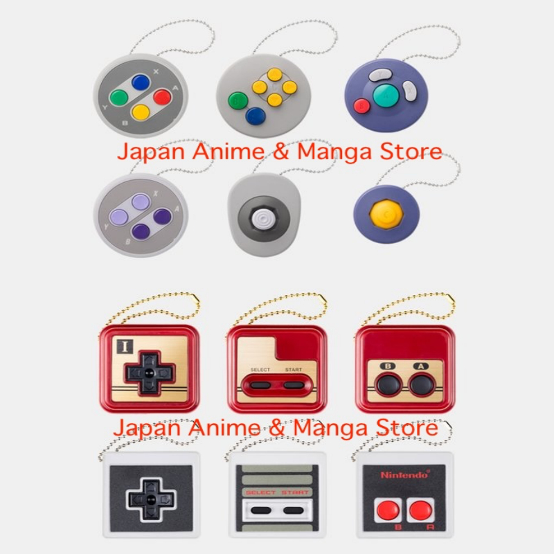 Japan Nintendo Limited Capsule Toy Controller Button Collection Vol. 1 ...