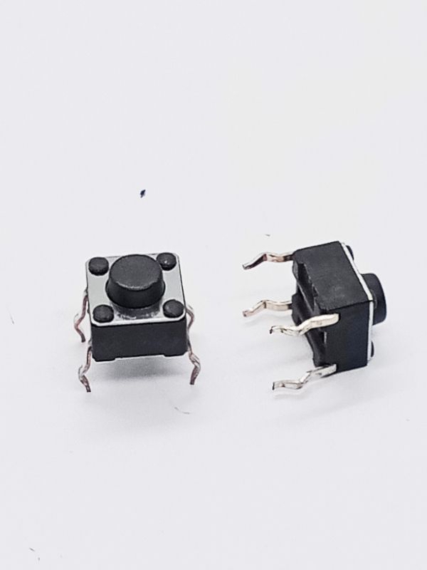 (แพ็ค 20,10ตัว) Tact Switch Push Button 6×6×5mm. 4P,สวิตช์ กดติด-ปล่อย ...