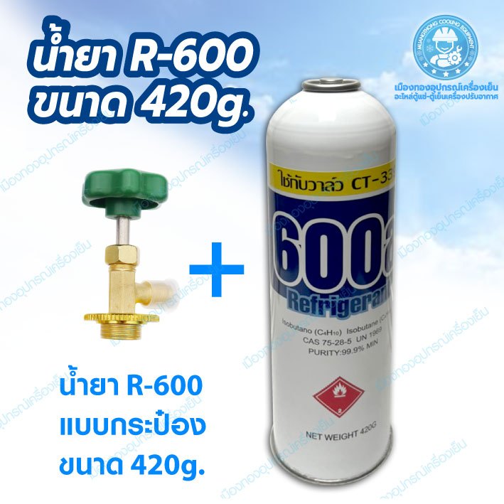 น้ำยา R-600 แบบกระป๋อง ขนาด 420g. | Shopee Thailand