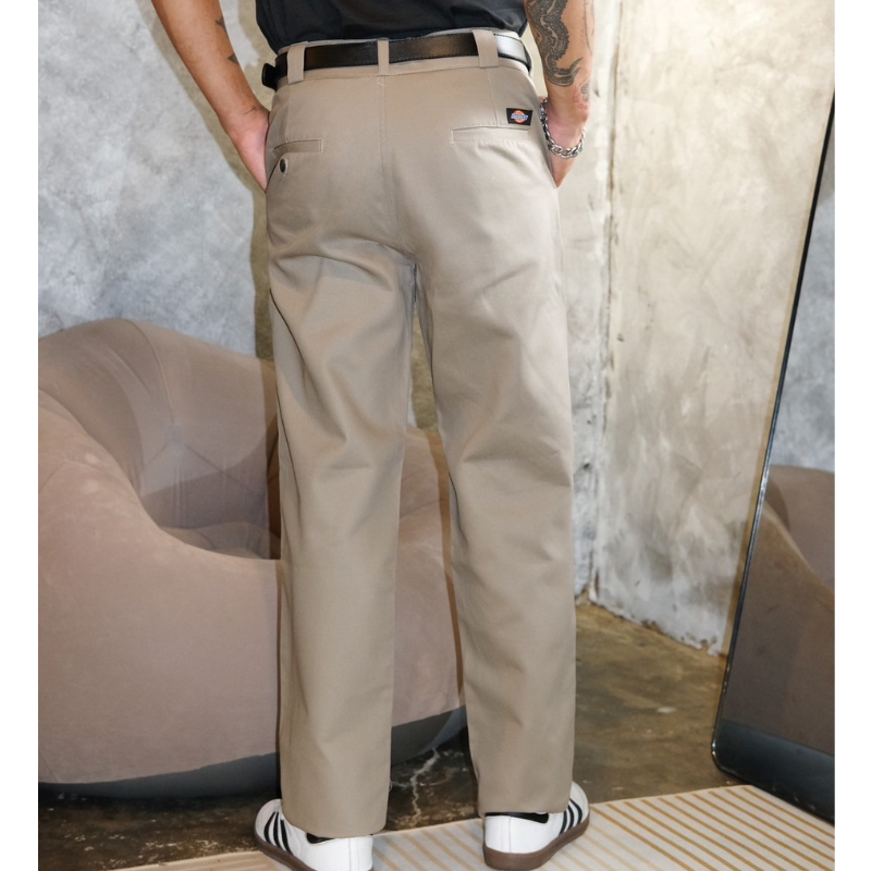 กางเกงขายาวผู้ชาย DKรุ่น(874)ขากระบอกใหญ่ 4 กระเป๋า 6สี ดิกกี้ กางเกง ...