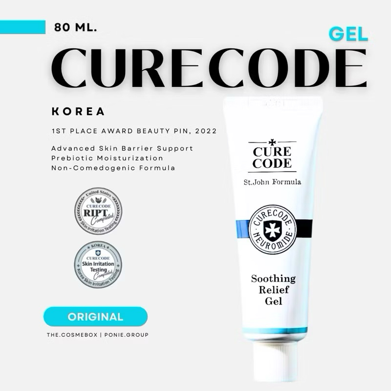 CURECODE SOOTHING RELIEF GEL 80 ML | Shopee Thailand