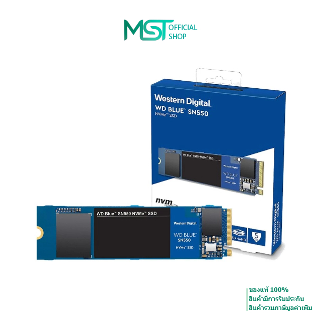 WD BLUE SN550 PCIe NVMe M.2 2280 1TB มือสอง ประกัน 1 ปี | Shopee Thailand