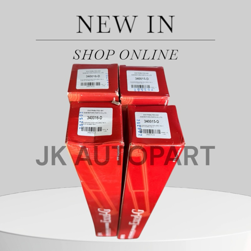 KYB โช้คอัพ คู่หน้า-คู่หลัง KAYABA ชนิดแก๊ส สำหรับรถยนต์ MAZDA BT50 ปี ...