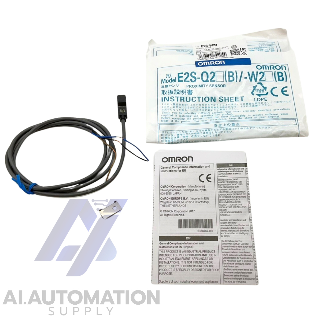 E2S-W23 1M OMRON Proximity Sensor เซ็นเซอร์ตรวจจับระยะใกล้ ระยะรตรวจจับ ...