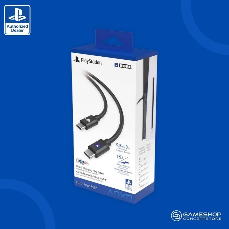 [ศูนย์ไทย] Hori : USB-C Charging Play Cable for DualSense Wireless ...