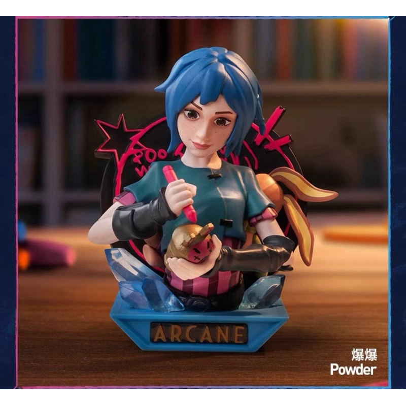Secret League of Legends Arcane Series - Powder พร้อมส่งในไทย แกะเช็ค ...