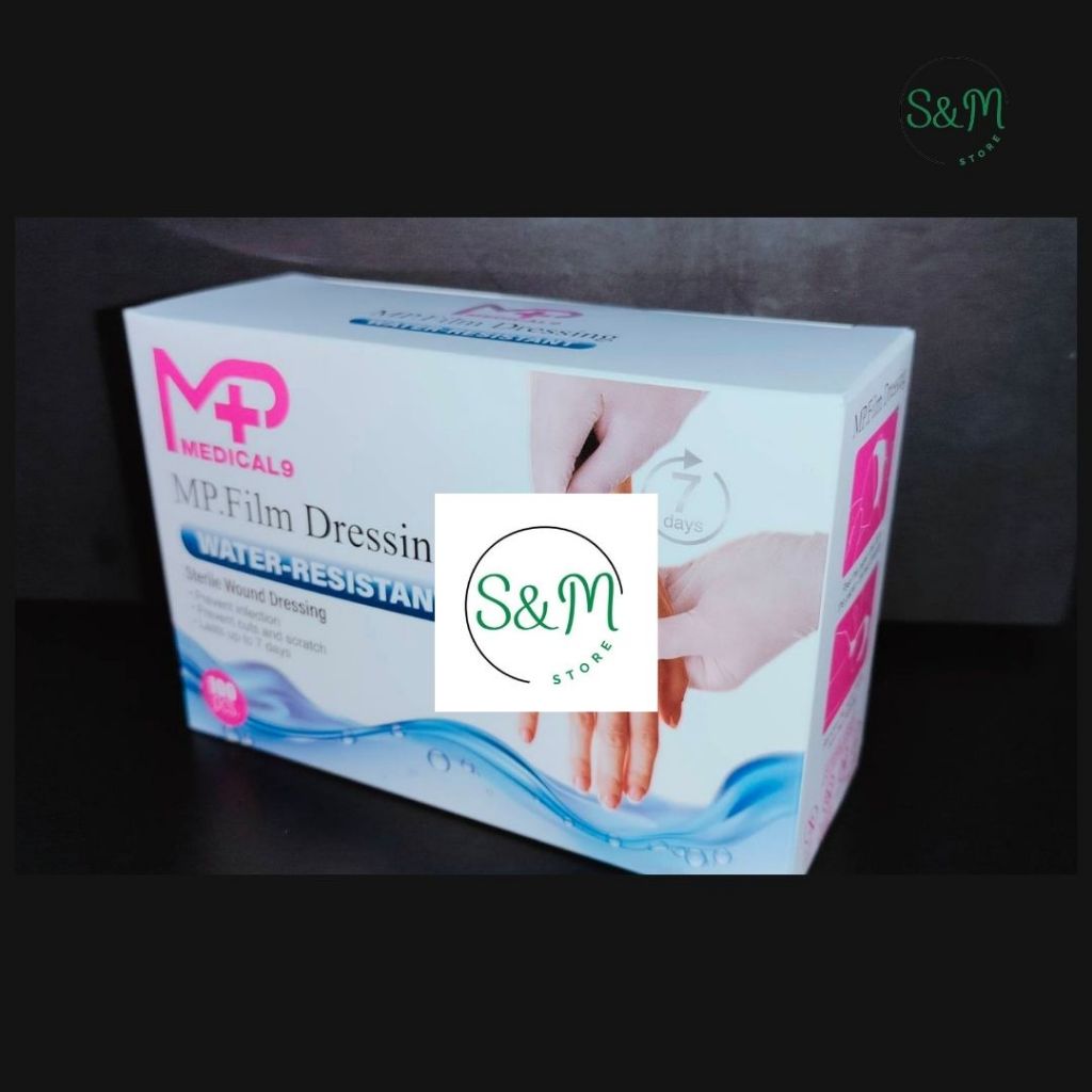 MP Film Dressing ขนาด 4.4x4.4 cm แผ่นใสกันน้ำฟิล์มใสปิดแผลกันน้ำ แผ่น ...