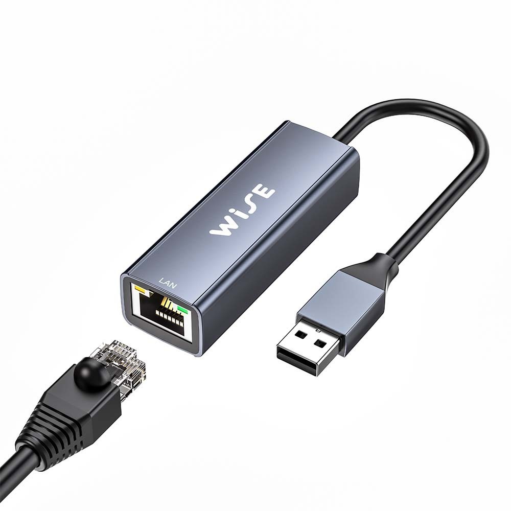WISE USB 3.2 to Lan Adapter (G-M035) รับประกันคุณภาพนาน 2 ปีเต็ม (WID ...