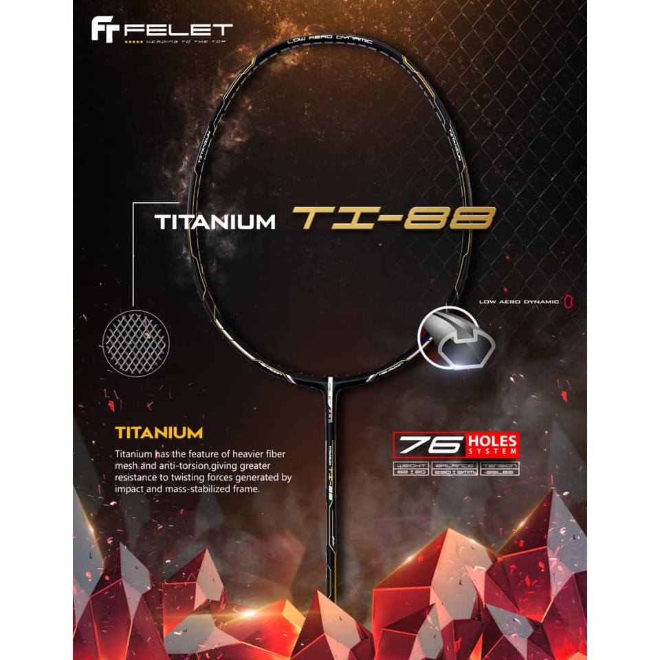 FELET TITANIUM 88 TI 88 (4U/G1) | Shopee Thailand
