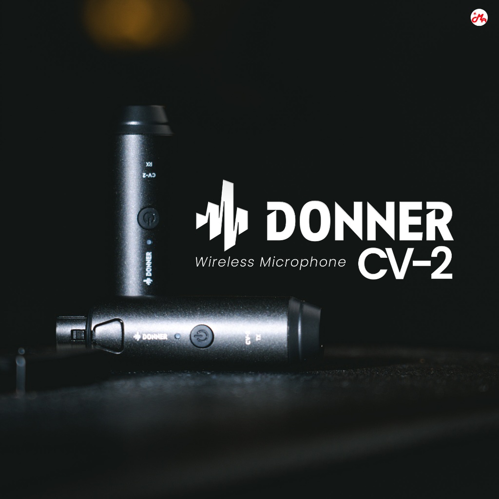 Donner CV-2 ไวเลสไมค์ Wireless Microphone Transceiver รับประกันศูนย์ ...