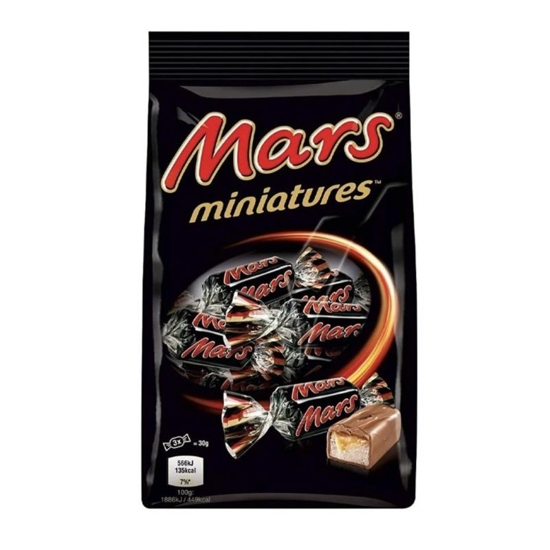 Mars Snickers Bounty Milkyway minis miniatures 240g | Shopee Thailand