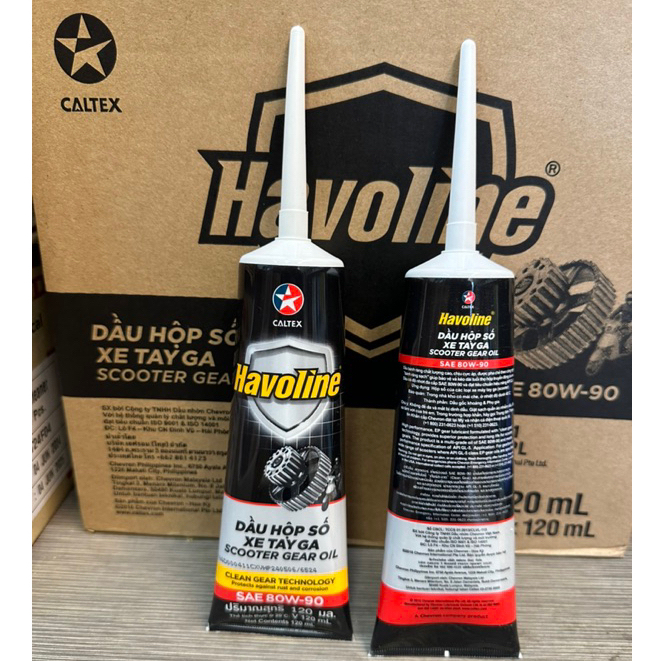 น้ำมันเฟืองท้ายคาร์เท็ค Caltex Havoline Gear Oil 80W-90 (สำหรับรถ ...