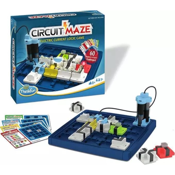 ThinkFun Circuit Maze Electric Current Logic Game