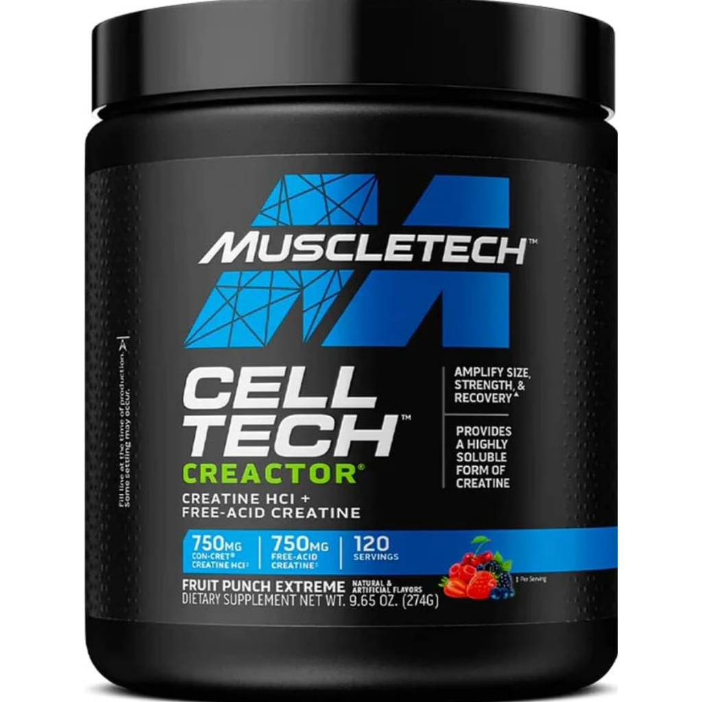 MuscleTech Creactor, Max Potency Creatine Powder, Micronized Creatine ...
