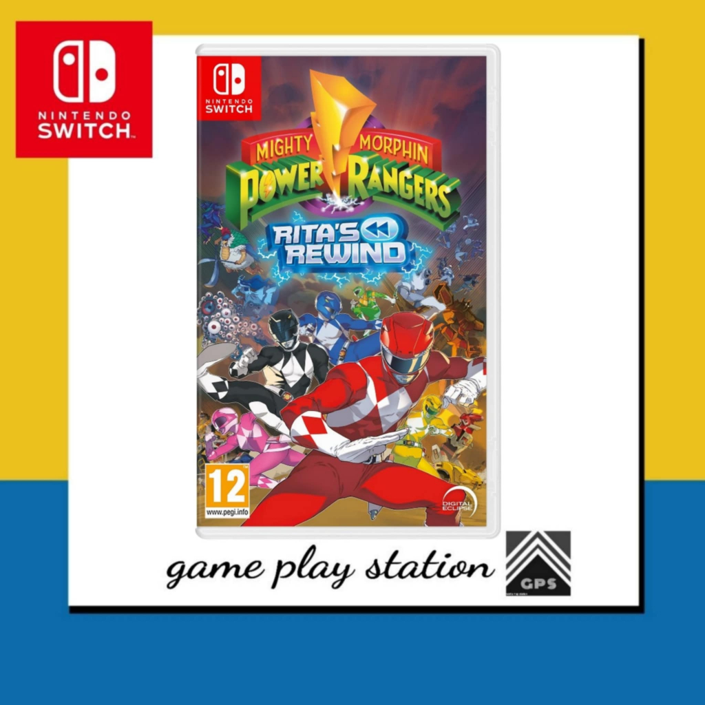 nintendo switch mighty morphin power rangers rita's rewind ( english ...
