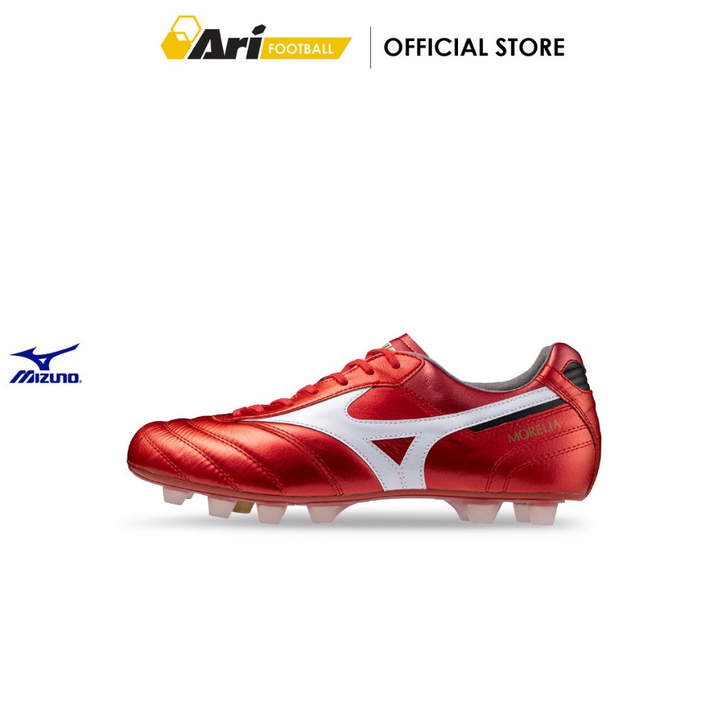 MIZUNO MORELIA II JAPAN FG - MORELIA 40TH RED (P1GA250160) รองเท้า