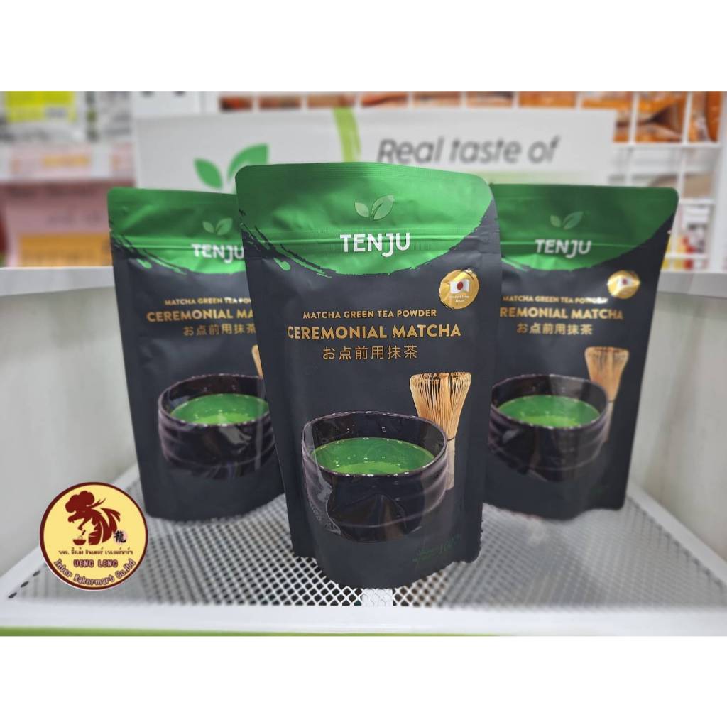 Tenju Ceremonial Matcha Green Tea Base น้ำหนักสุทธิ 100กรัม | Shopee ...